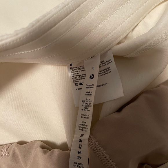 Lululemon softstream high rise straight leg cropped pants lemon sorbet - Picture 4 of 7